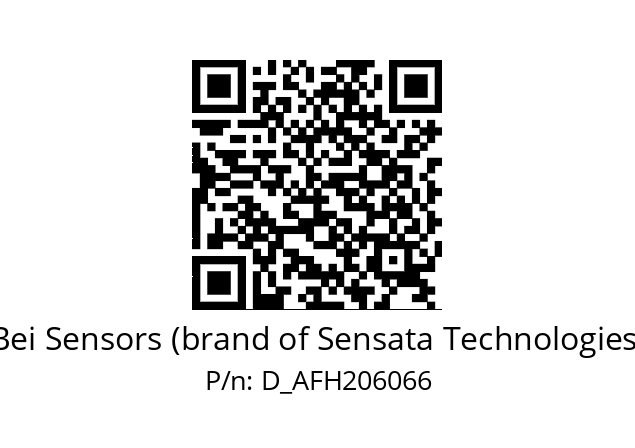   Bei Sensors (brand of Sensata Technologies) D_AFH206066