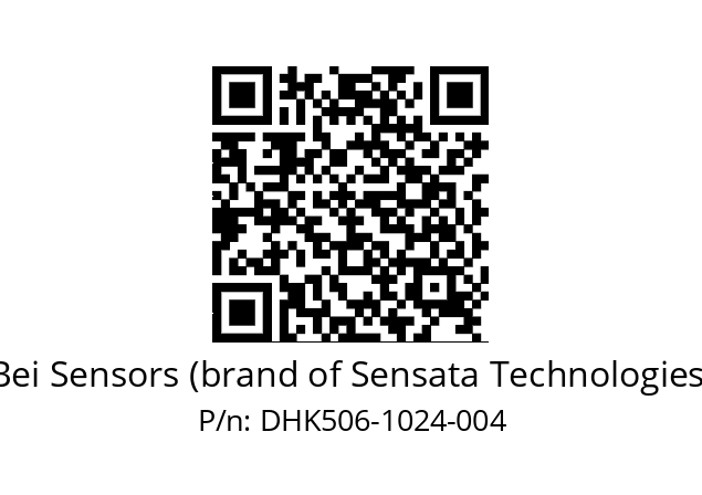  DHK5_06//RG59//01024//G6R//D2---- Bei Sensors (brand of Sensata Technologies) DHK506-1024-004