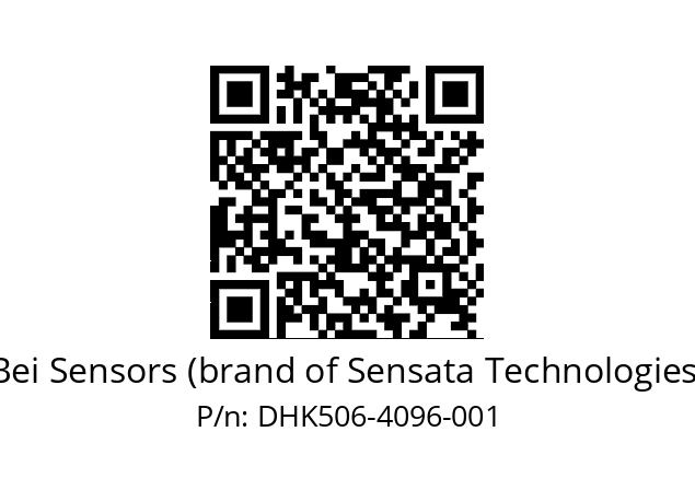  DHK5_06//RG59//04096//G6R//D2D3-- Bei Sensors (brand of Sensata Technologies) DHK506-4096-001