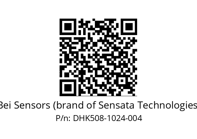  DHK5_08//RG59//01024//G3R020//D2DC-- Bei Sensors (brand of Sensata Technologies) DHK508-1024-004