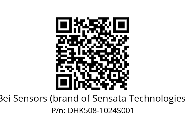  DHK5S08/RF/RG59//01024//G3R005//--DK-- Bei Sensors (brand of Sensata Technologies) DHK508-1024S001