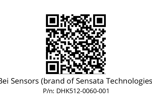  DHK5_12//RG59//00060//G3R020//--DK-- Bei Sensors (brand of Sensata Technologies) DHK512-0060-001