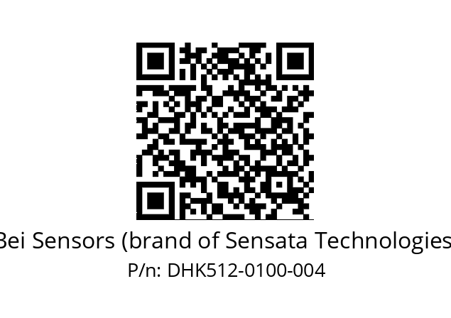  DHK5_12//RG59//00100//G6R// Bei Sensors (brand of Sensata Technologies) DHK512-0100-004