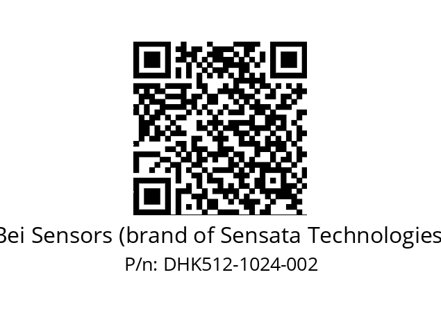  DHK5_12//RG59//01024//G6R//--DK-- Bei Sensors (brand of Sensata Technologies) DHK512-1024-002