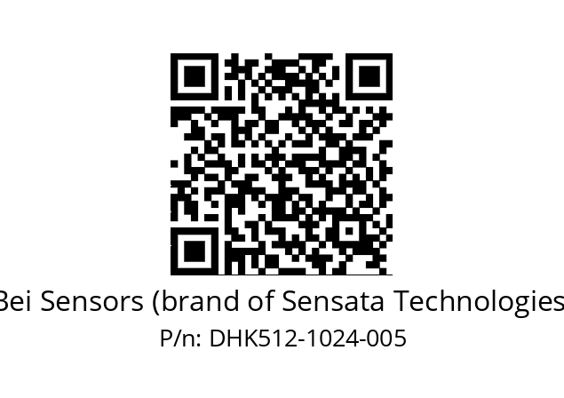  DHK5_12//2WTN//01024//G3R020//--DK-- Bei Sensors (brand of Sensata Technologies) DHK512-1024-005