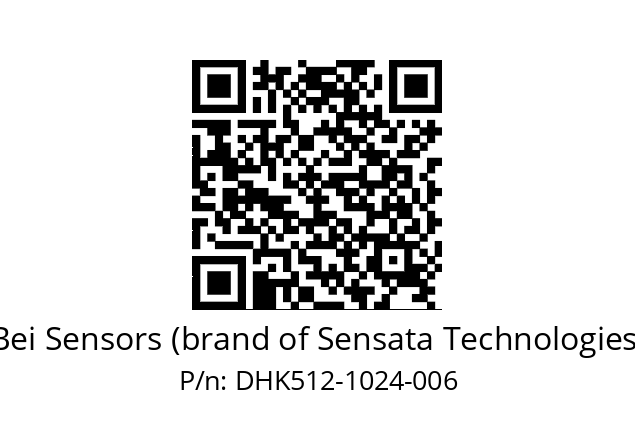  DHK5_12//RG59//01024//G8R//--D1-- Bei Sensors (brand of Sensata Technologies) DHK512-1024-006