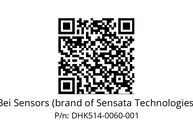  DHK5_14//RG59//00060//G3R020// Bei Sensors (brand of Sensata Technologies) DHK514-0060-001