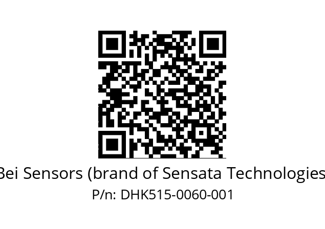  DHK5_15//RG59//00060//G3R020//--DK-- Bei Sensors (brand of Sensata Technologies) DHK515-0060-001