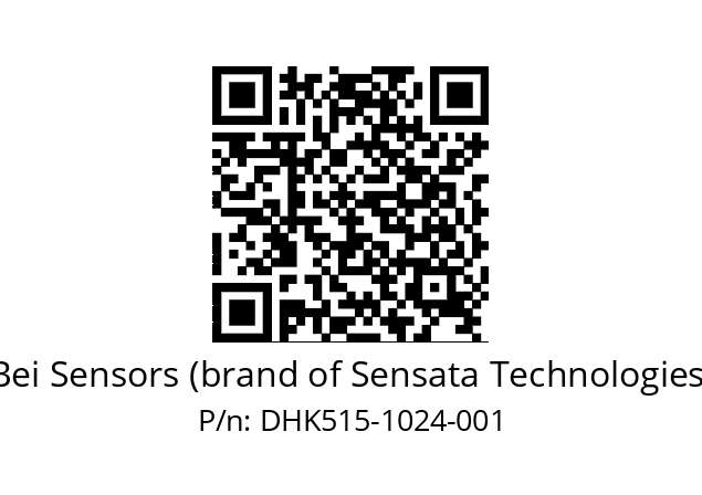  DHK5_15//RG29//01024//G3R020// Bei Sensors (brand of Sensata Technologies) DHK515-1024-001