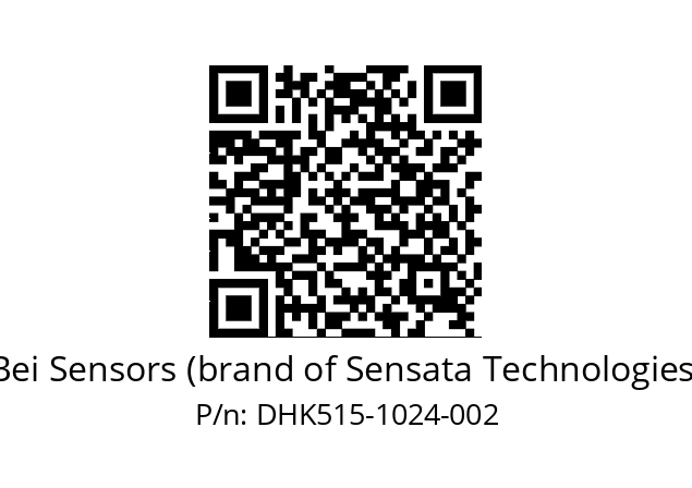  DHK5_15//2G29//01024//G3R005// Bei Sensors (brand of Sensata Technologies) DHK515-1024-002