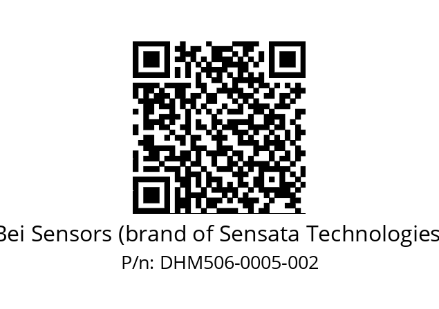  DHM5_06//RG59//00005//G6R// Bei Sensors (brand of Sensata Technologies) DHM506-0005-002