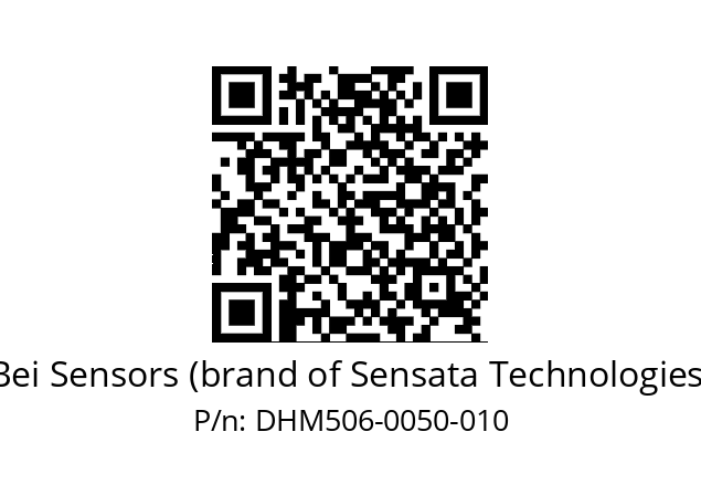  DHM5_06//RG51//00050//G2R// Bei Sensors (brand of Sensata Technologies) DHM506-0050-010