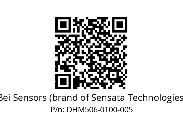  DHM5_06//RG51//00100//G2R// Bei Sensors (brand of Sensata Technologies) DHM506-0100-005