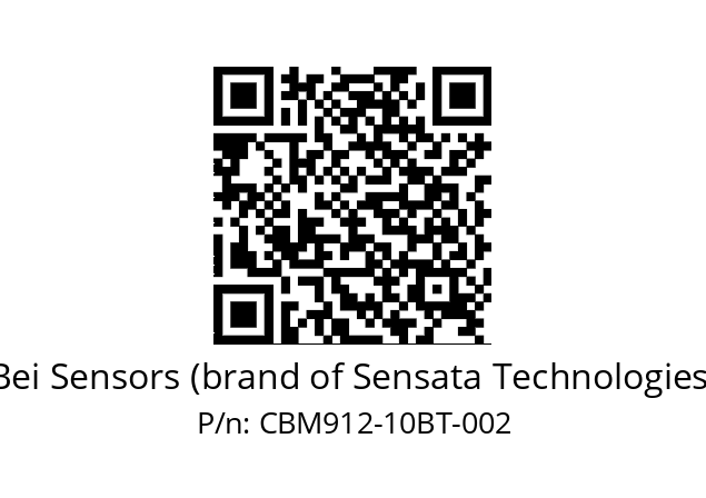  CBM9_12//5A2G//10//A2R// Bei Sensors (brand of Sensata Technologies) CBM912-10BT-002