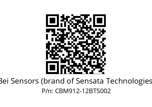  CBM9S12//5C50//12//00A//----48 Bei Sensors (brand of Sensata Technologies) CBM912-12BTS002