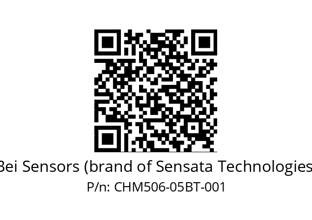  CHM5_06//550C//05//CAA// Bei Sensors (brand of Sensata Technologies) CHM506-05BT-001