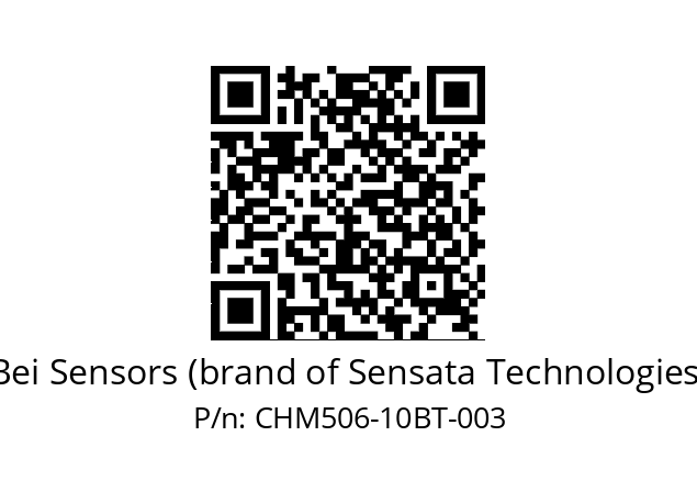  CHM5_06//552G//10//CCA020// Bei Sensors (brand of Sensata Technologies) CHM506-10BT-003