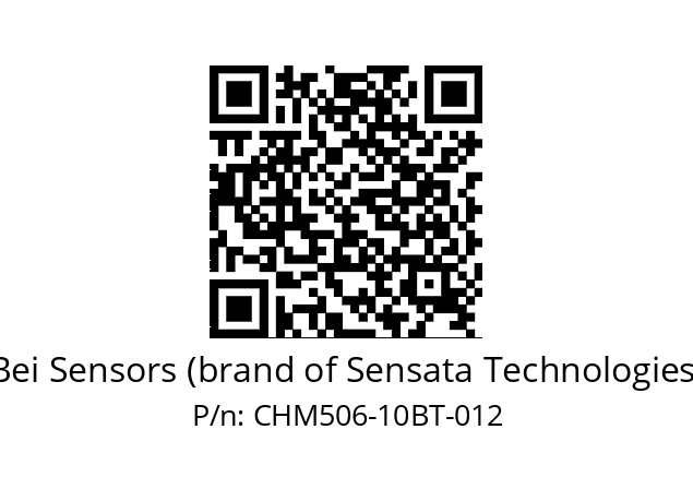  CHM5_06//5C1G//10//CPA// Bei Sensors (brand of Sensata Technologies) CHM506-10BT-012