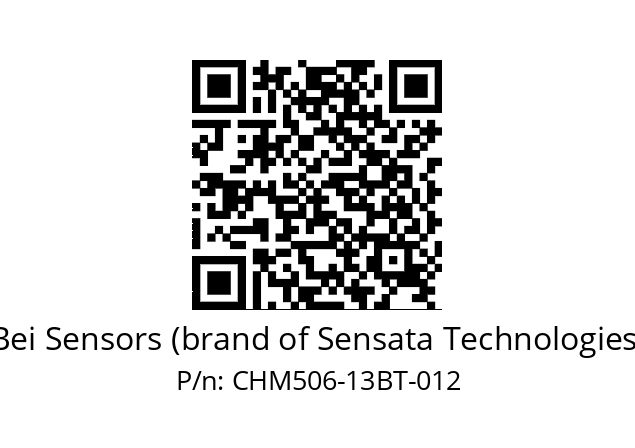  CHM5_06//PC5B//13//CPR// Bei Sensors (brand of Sensata Technologies) CHM506-13BT-012