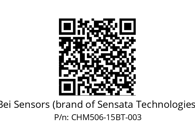  CHM5_06//PCSG//15//S5R100// Bei Sensors (brand of Sensata Technologies) CHM506-15BT-003