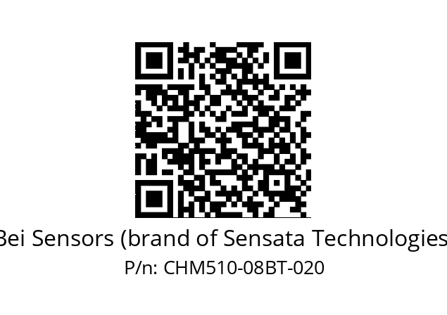  CHM5_10//PC5G//08//CPR// Bei Sensors (brand of Sensata Technologies) CHM510-08BT-020