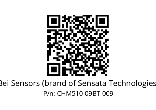  CHM5_10//5C6B//09//CPR// Bei Sensors (brand of Sensata Technologies) CHM510-09BT-009