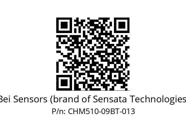  CHM5_10//PC5G//09//CPR// Bei Sensors (brand of Sensata Technologies) CHM510-09BT-013