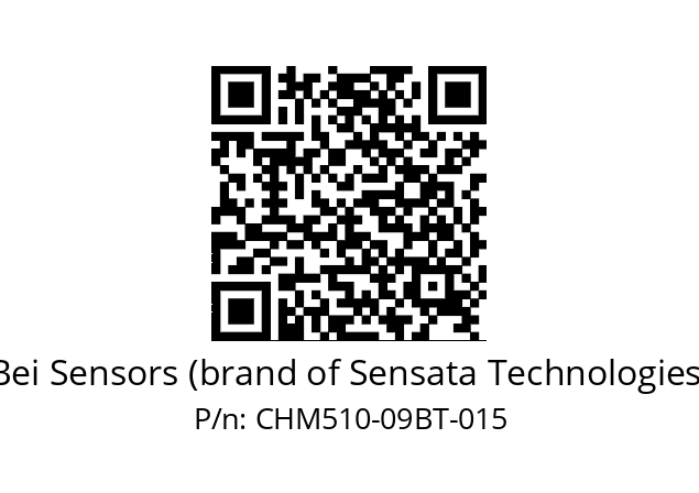  CHM5_10//PSSG//09//S6R// Bei Sensors (brand of Sensata Technologies) CHM510-09BT-015