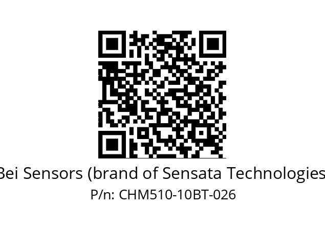  CHM5_10//552C//10//CCA050// Bei Sensors (brand of Sensata Technologies) CHM510-10BT-026