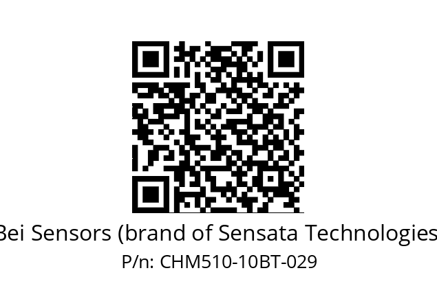  CHM5_10//5C6B//10//C3R050//--03-- Bei Sensors (brand of Sensata Technologies) CHM510-10BT-029