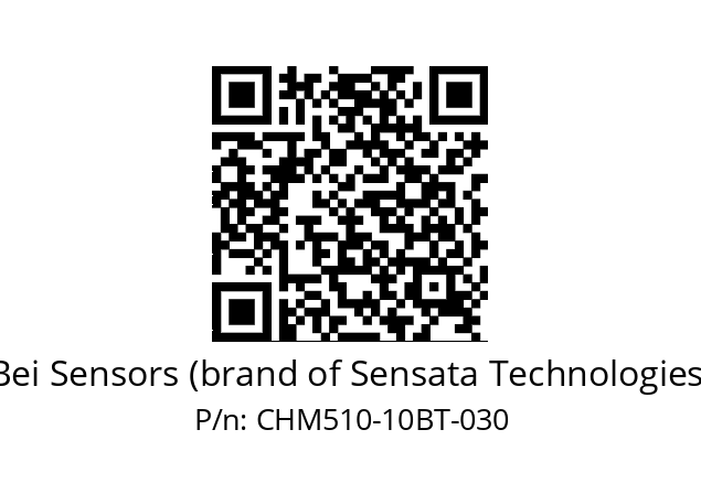  CHM5_10//552C//10//CAA// Bei Sensors (brand of Sensata Technologies) CHM510-10BT-030