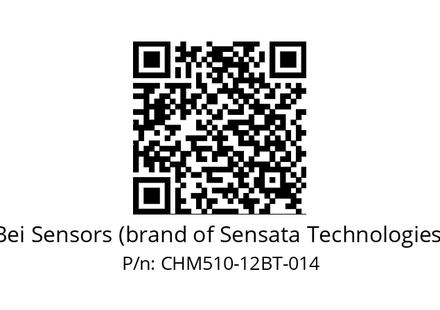  CHM5_10//5C6B//12//CPR// Bei Sensors (brand of Sensata Technologies) CHM510-12BT-014