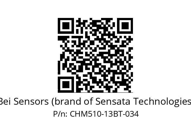  CHM5_10//PCPG//13//S5R020// Bei Sensors (brand of Sensata Technologies) CHM510-13BT-034