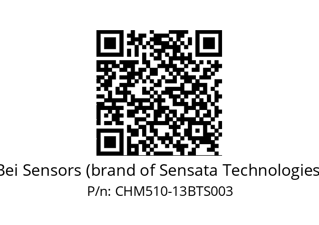  CHM5S10/02/PBBB//13//00A020//----8F Bei Sensors (brand of Sensata Technologies) CHM510-13BTS003