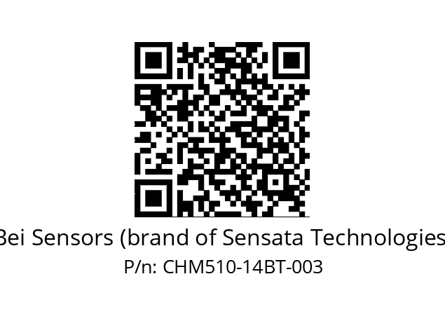  CHM5_10//PC5G//14//C1A// Bei Sensors (brand of Sensata Technologies) CHM510-14BT-003