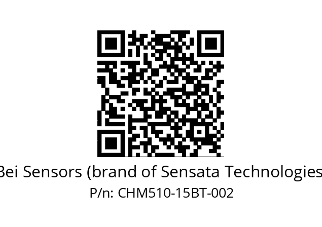  CHM5_10//PCSG//15//S5R020// Bei Sensors (brand of Sensata Technologies) CHM510-15BT-002