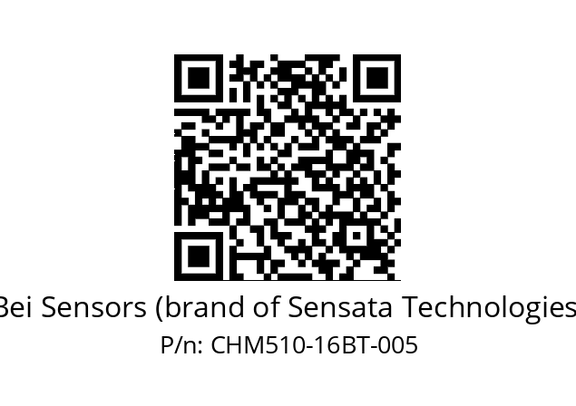  CHM5_10//PCSB//16//S5R040// Bei Sensors (brand of Sensata Technologies) CHM510-16BT-005