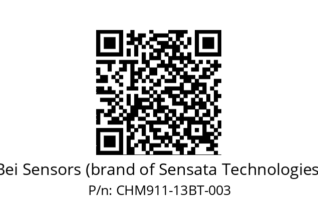  CHM9_11//PCPG//13//S6R//--07-- Bei Sensors (brand of Sensata Technologies) CHM911-13BT-003