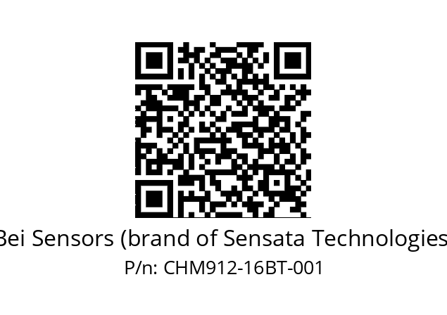  CHM9_12//PCSB//16//S6R// Bei Sensors (brand of Sensata Technologies) CHM912-16BT-001