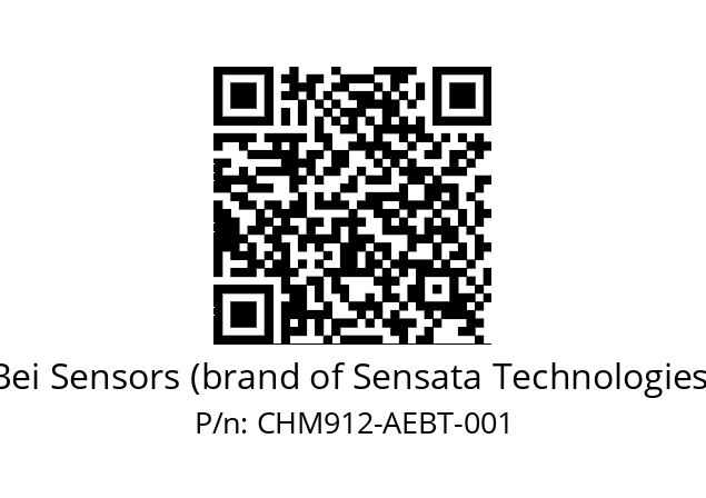  CHM9_12//5A2G//AE//A2R// Bei Sensors (brand of Sensata Technologies) CHM912-AEBT-001