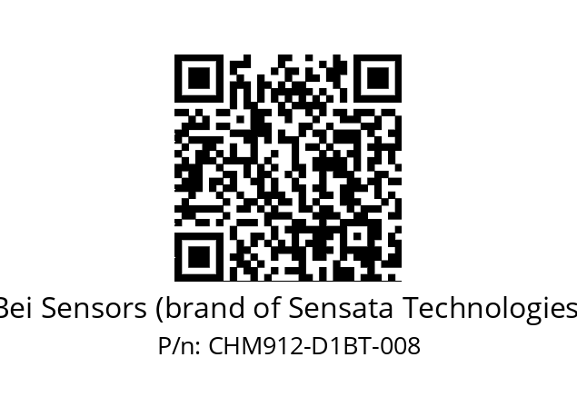  CHM9_12//5C5E//D1//CPR// Bei Sensors (brand of Sensata Technologies) CHM912-D1BT-008