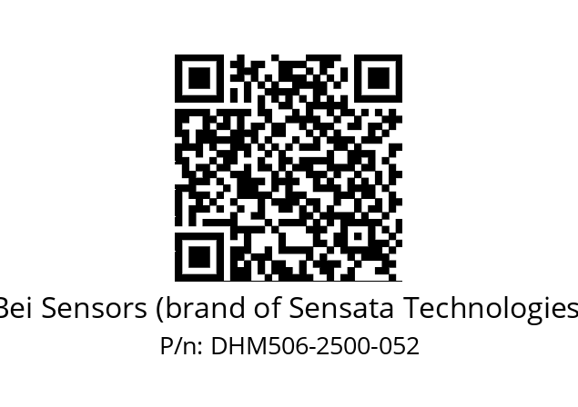  DHM5_06//RG59//02500//G3R050// Bei Sensors (brand of Sensata Technologies) DHM506-2500-052