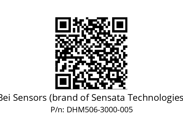  DHM5_06//RG59//03000//G3R040// Bei Sensors (brand of Sensata Technologies) DHM506-3000-005