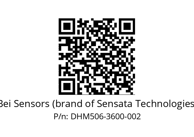  DHM5_06//RG59//03600//G6R// Bei Sensors (brand of Sensata Technologies) DHM506-3600-002