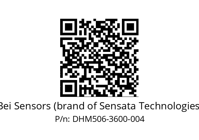  DHM5_06//RG59//03600//G3R020// Bei Sensors (brand of Sensata Technologies) DHM506-3600-004