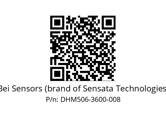  DHM5_06//RG58//03600//G6R// Bei Sensors (brand of Sensata Technologies) DHM506-3600-008