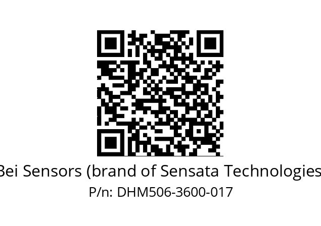  DHM5_06//RG59//03600//GPR020// Bei Sensors (brand of Sensata Technologies) DHM506-3600-017