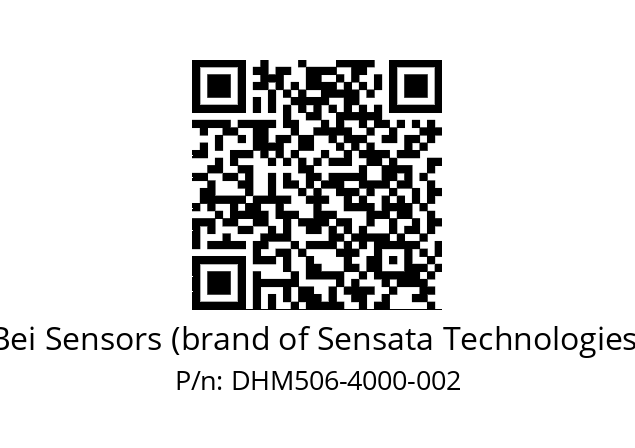  DHM5_06//RG59//04000//G3R020// Bei Sensors (brand of Sensata Technologies) DHM506-4000-002