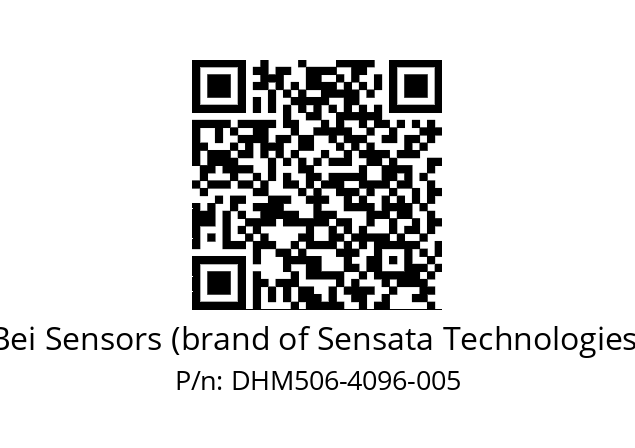  DHM5_06//RG59//04096//GPR100// Bei Sensors (brand of Sensata Technologies) DHM506-4096-005