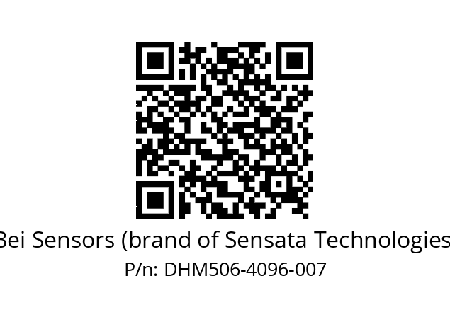  DHM5_06//RG59//04096//G6R//--03-- Bei Sensors (brand of Sensata Technologies) DHM506-4096-007